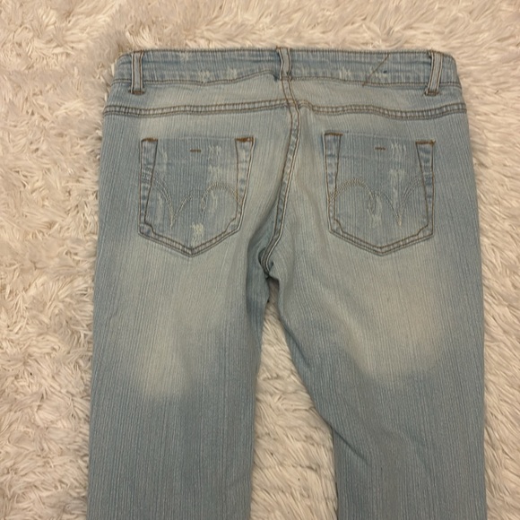 Blues Society distressed jeans size 5/6 - Picture 6 of 7